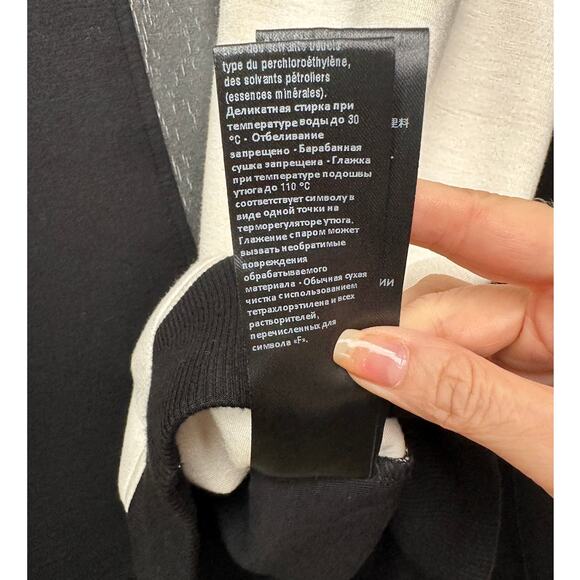 Neil Barrett men’s sweater black/off-white US L lightning bolt - Picture 10 of 12